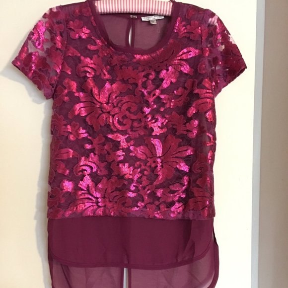 Alberto Makali Tops - Alberto Makali sequined floral top